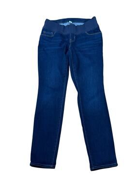Old Navy Maternity Low Panel Dark Wash Skinny Jeans 6